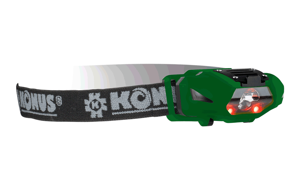 Konus Optics Headlamps|Optics Konus Optics Konus Konusflash-5 Adjustable LED Headband Headlamp 60 Lumens