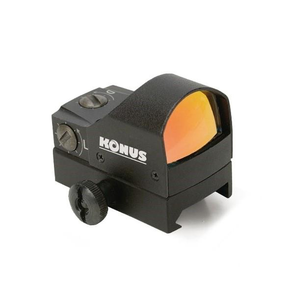 Konus Optics Reflex Konus Optics Konus SightPro Fission 2.0 Micro-Compact 17x23mm Electronic Dot Sight 4 MOA Black Matte