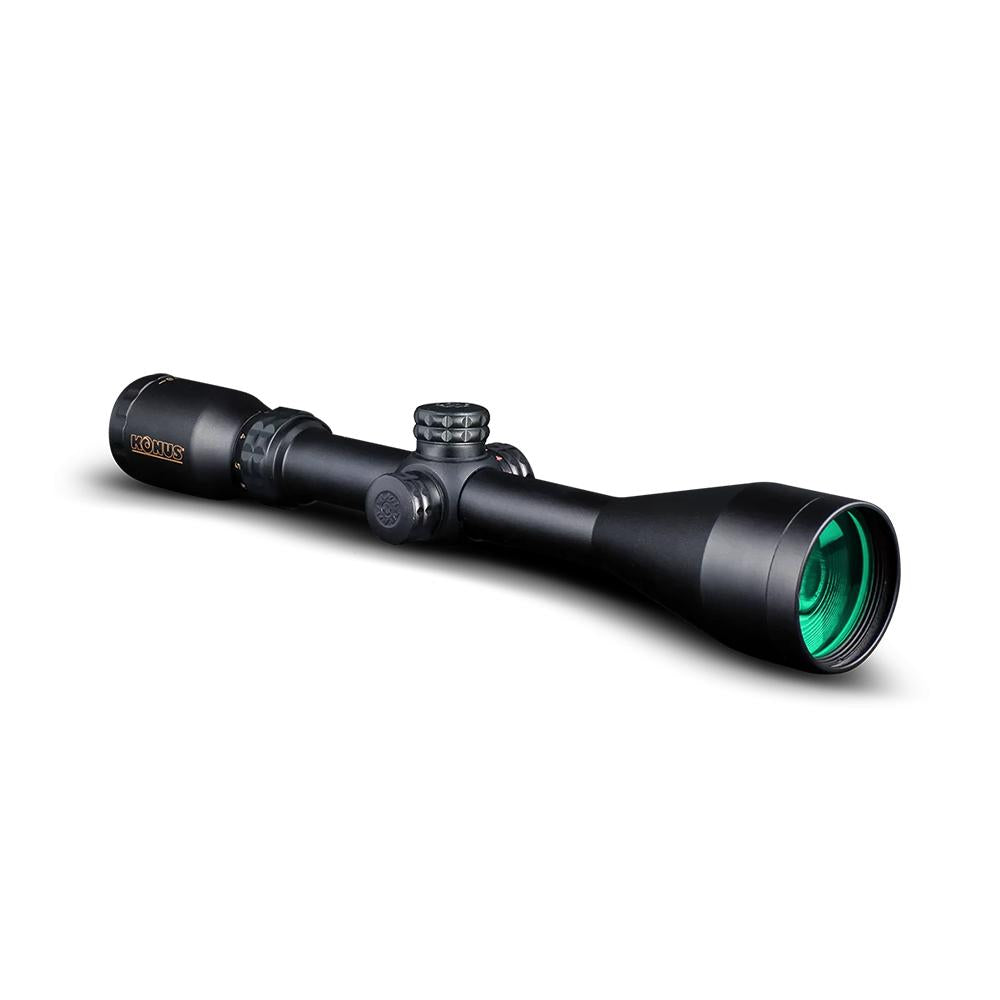 Konus Optics Centerfire Scopes Konus Optics KonusPro Rifle Scope - 3-9x50mm Dual illum 30/30 Engraved Reticle Matte Black