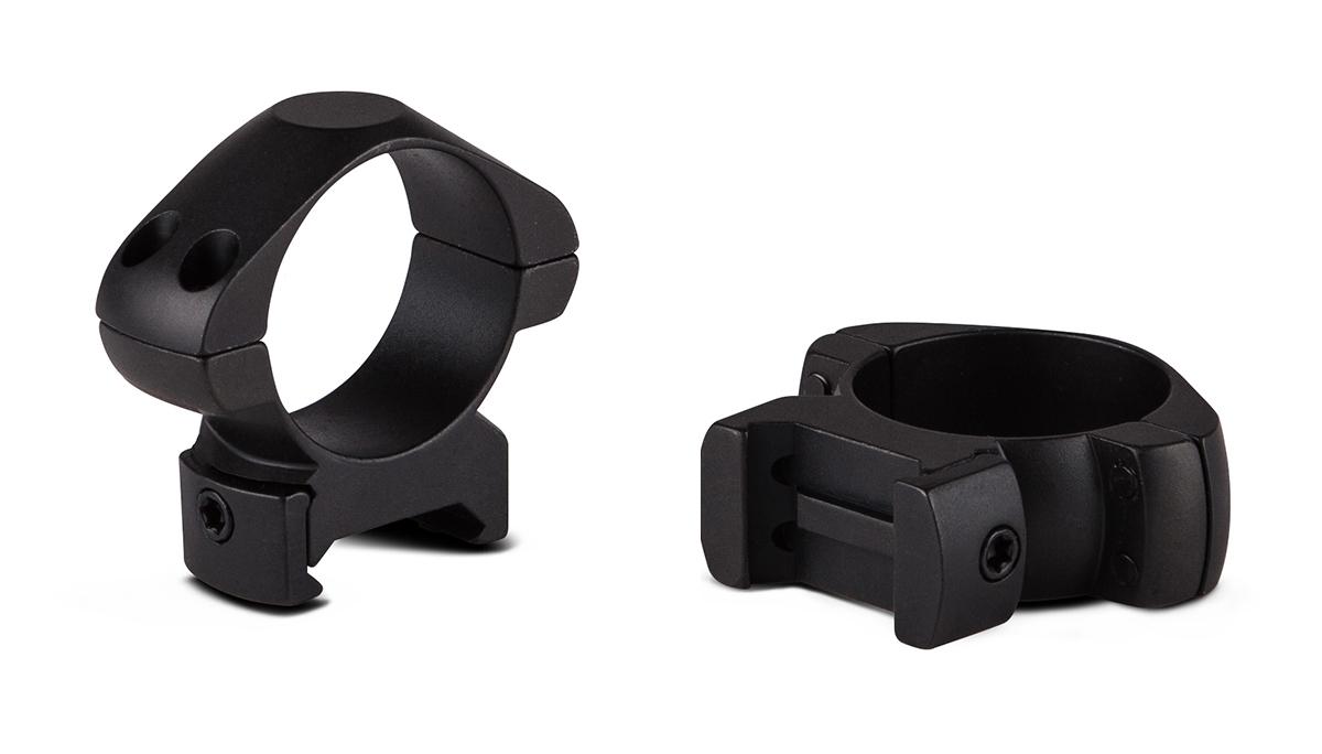 Konus Optics Scope Rings Konus Optics Konus 2-Piece Steel Riflescope Rings 30mm Low - Matte Black