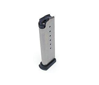 Kahr Arms Gun Parts|Handgun Magazines Kahr Arms Kahr Arms Handgun Magazine Stainless with Grip Extension Fits Kahr Models K/CWith KP 40 S&W 7/rd