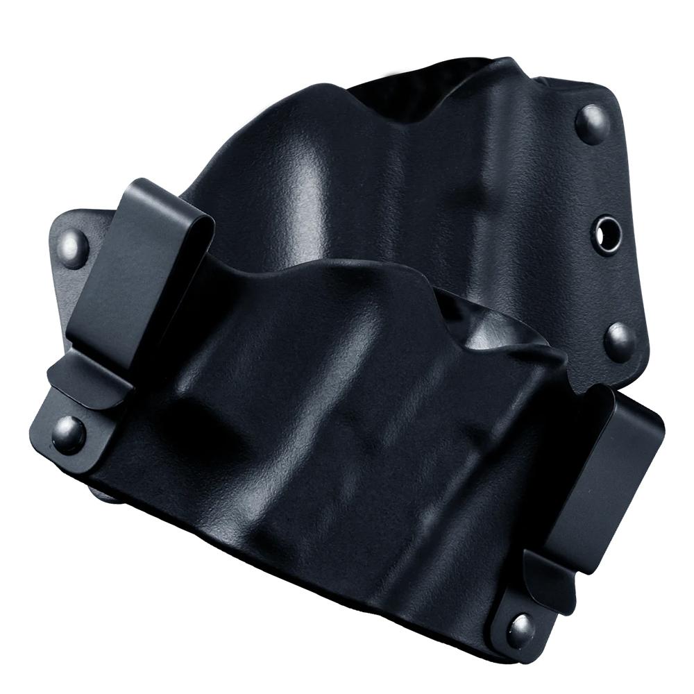 Stealth Operator Gun Holsters TacMed Solutions DBA Stealth Operator Stealth Operator Compact Holster Combo IWB & OWB Black Right Hand