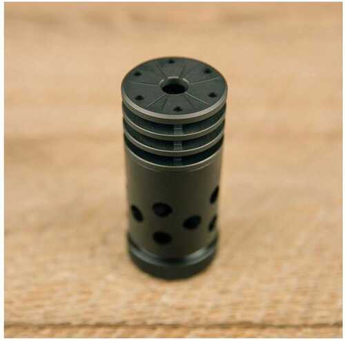 SilencerCo AC2082 ASR Anchor Brake Black Matte Steel 30 Cal