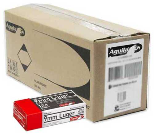 Aguila 9mm Luger 1000 Rounds Ammunition – Hard Hitting Performance