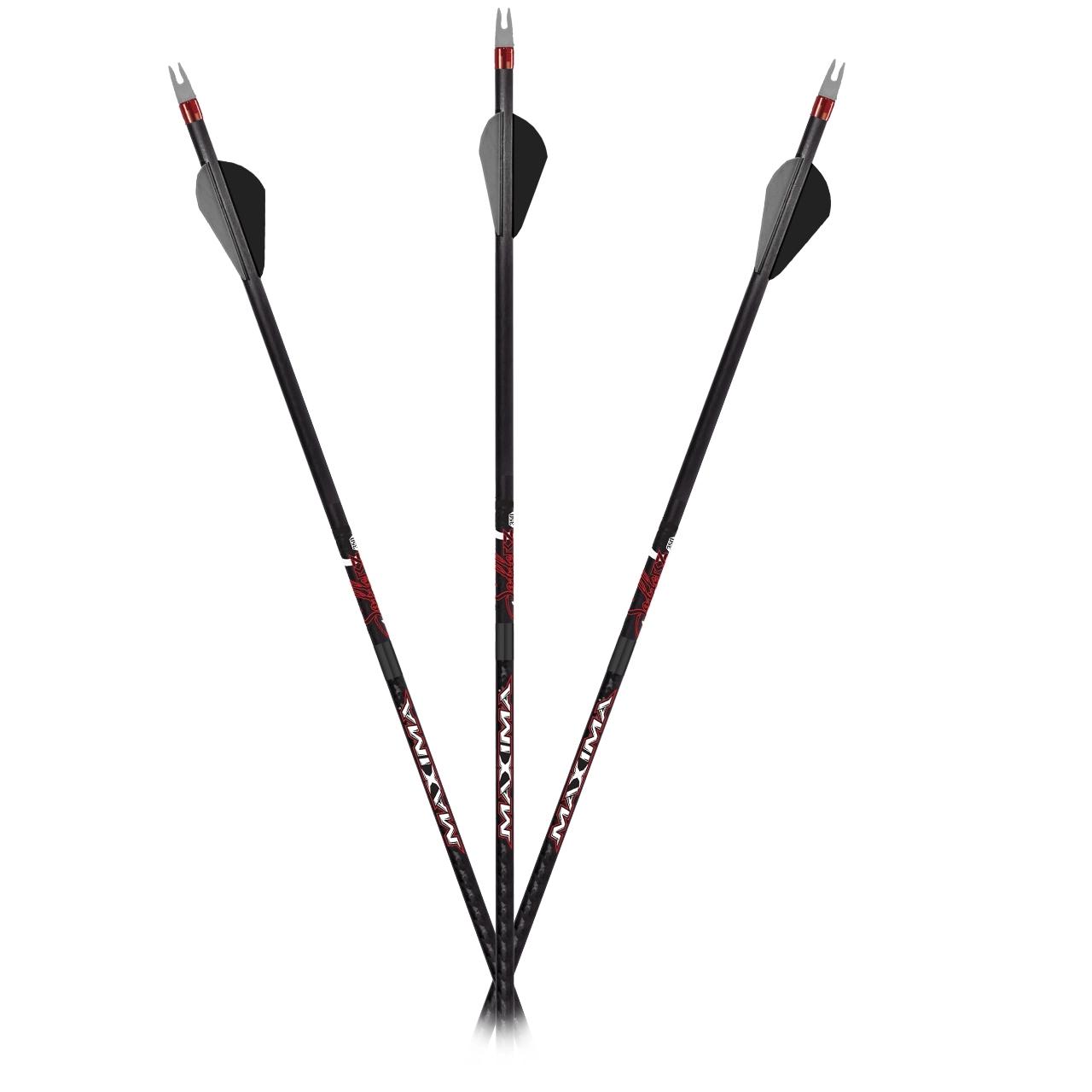 Feradyne Outdoors Arrows|Hunting Feradyne Outdoors Carbon Express Maxima Sable RZ 350 Hunting Arrows - 6/pk