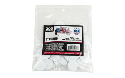 PRO-SHOT PATCH .22-.270CAL 1" 300CT