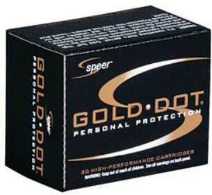 CCI Speer Gold Dot 45 ACP Ammunition – 185 Grain Hollow Point for Personal Protection