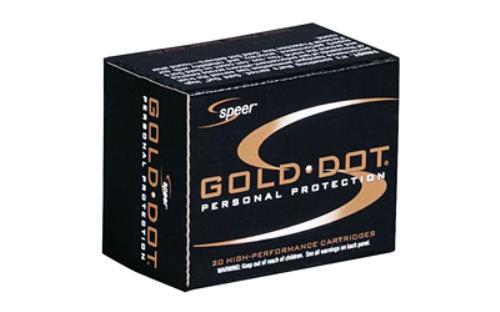 CCI Speer Gold Dot 40 S&W Ammunition – Premium Personal Protection 165 Grain Hollow Point