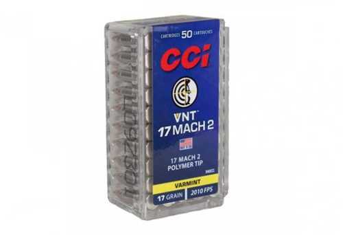 CCI Varmint VNT 17 HM2 17 Grain Polymer Tip Ammo - Precision Performance for Varmint Hunting