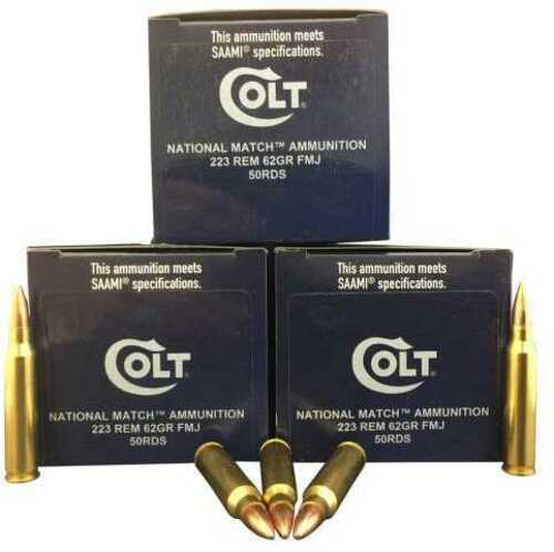 DoubleTap Colt National Match 223 Rem 62Gr FMJ, 50 Rounds