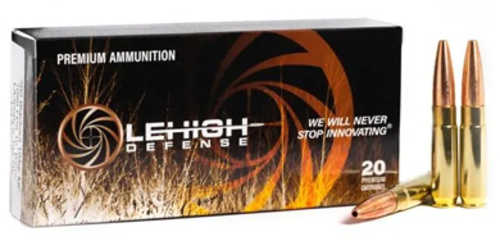 Lehigh Defense 300 Blackout 194 Grain BTHP Ammo, 20 Rounds