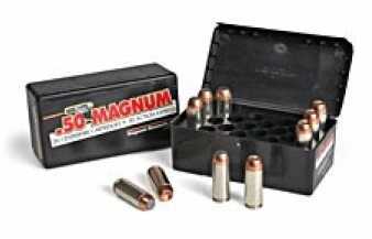 Magnum Research 50 Action Express Ammunition – Powerful 300 Grain Hollow Point