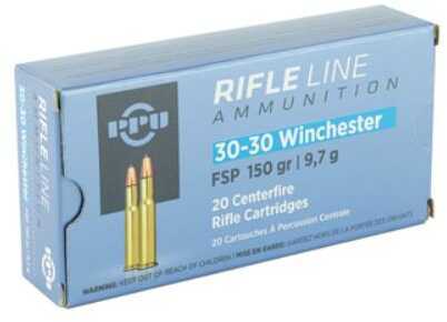 30-30 Winchester 20 Rounds Ammunition Prvi Partizan 150 Grain Soft Point