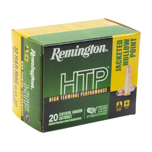 Remington High Terminal Performance 32 H&R – Jacketed Hollow Point 85 Grain Ammo
