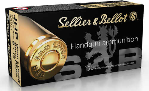 Sellier & Bellot 9mm Luger 124 Grain Jacketed Hollow Point – Reliable Feeding and Function