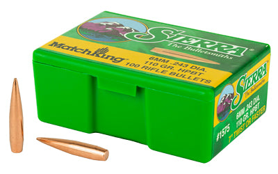 SIERRA MATCHKING .243 110GR 100CT