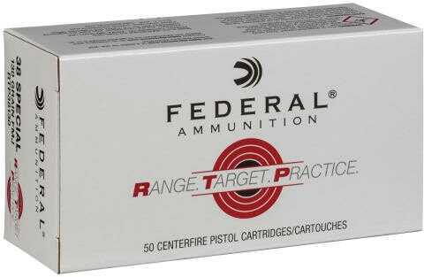 Federal RTP38130 38 Special Ammunition – 130 Grain Full Metal Jacket