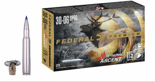 Federal Premium 30-06 Springfield 175 Gr Terminal Ascent Ammo