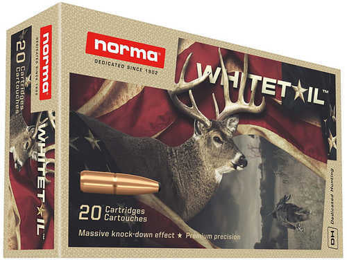 Norma Whitetail 6.5 Creedmoor 140 Grain PSP Ammo 20 Rounds