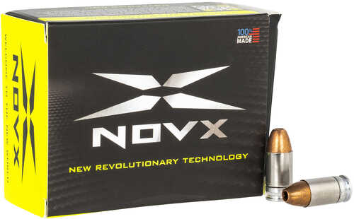 NovX Pentagon 380 ACP 80 Gr Fluted – Monolithic Copper Hollow Point Design