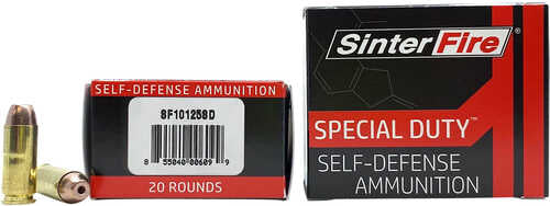 SinterFire SF10125SD Special Duty 10mm Auto – Lead Free Frangible Hollow Point