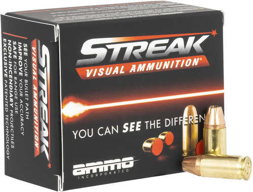 Ammo Inc Streak Visual 9mm Luger – Innovative Visual Tracking Technology