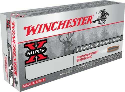 Winchester 308 SubSonic 185 Hollow Point Ammo, 20 Rounds