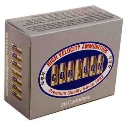Corbon 9mm Luger 20 Rounds Ammunition – Explosive Expansion for Maximum Stopping Power