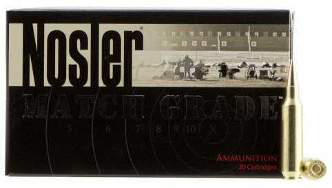 Nosler Match Grade 22 Nosler 85 Grain RDF, 20 Rounds