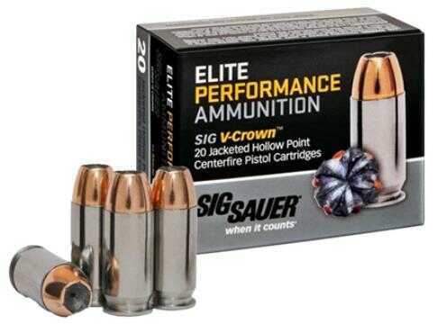 Sig Sauer E45AP150 V-Crown 45 ACP – Maximum Weight Retention and Optimal Expansion