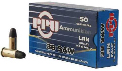 Prvi Partizan 38 S&W 145 Grain Lead Ammunition – Enhanced Energy Performance