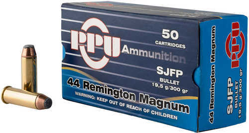 Prvi Partizan 44 Rem Magnum 300 Grain Flat Point – Reliable Energy Performance and Expansion