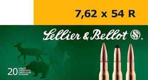 MagTech 7.62x54mm Russian 180 Grain Soft Point Ammo, 20 Rounds