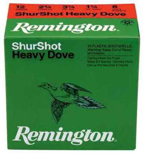 Remington ShurShot 12 Gauge 25 Rounds Upland Dove Ammo