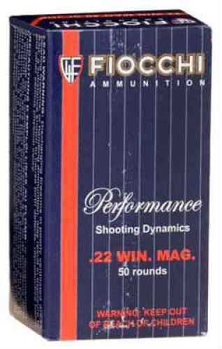 Fiocchi 22 Winchester Magnum Rimfire Ammunition - 50 Rounds of 40 Grain Soft Point