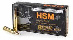 HSM 338 Win Mag Berger Hybrid 300Gr Tactical Ammo 20Rd