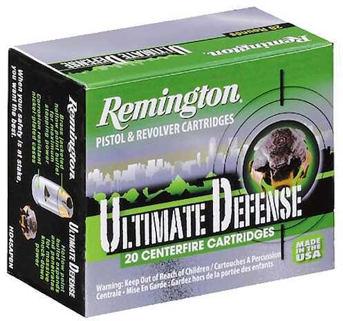 Remington HD380BN Ultimate Defense 380 ACP – Massive Expansion and Deep Penetration