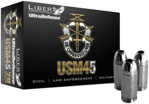 Liberty Ammunition 45 ACP 20 Rounds – Lead-Free Hollow Point Design