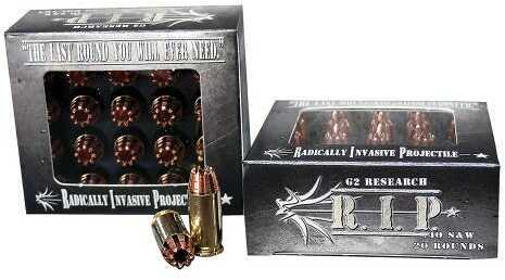 G2 Research 40 S&W 20 Rounds Ammunition – 115 Grain Hollow Point Performance