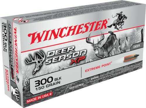 Winchester Deer Season XP 300 AAC Blackout 150 Grain Ammo