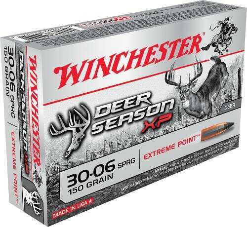 Winchester 30-06 150gr Polymer Tip Ammo, 20 Rounds
