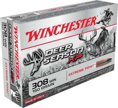 Winchester 308 Win 150Gr Polymer Tip Ammo 20 Rounds