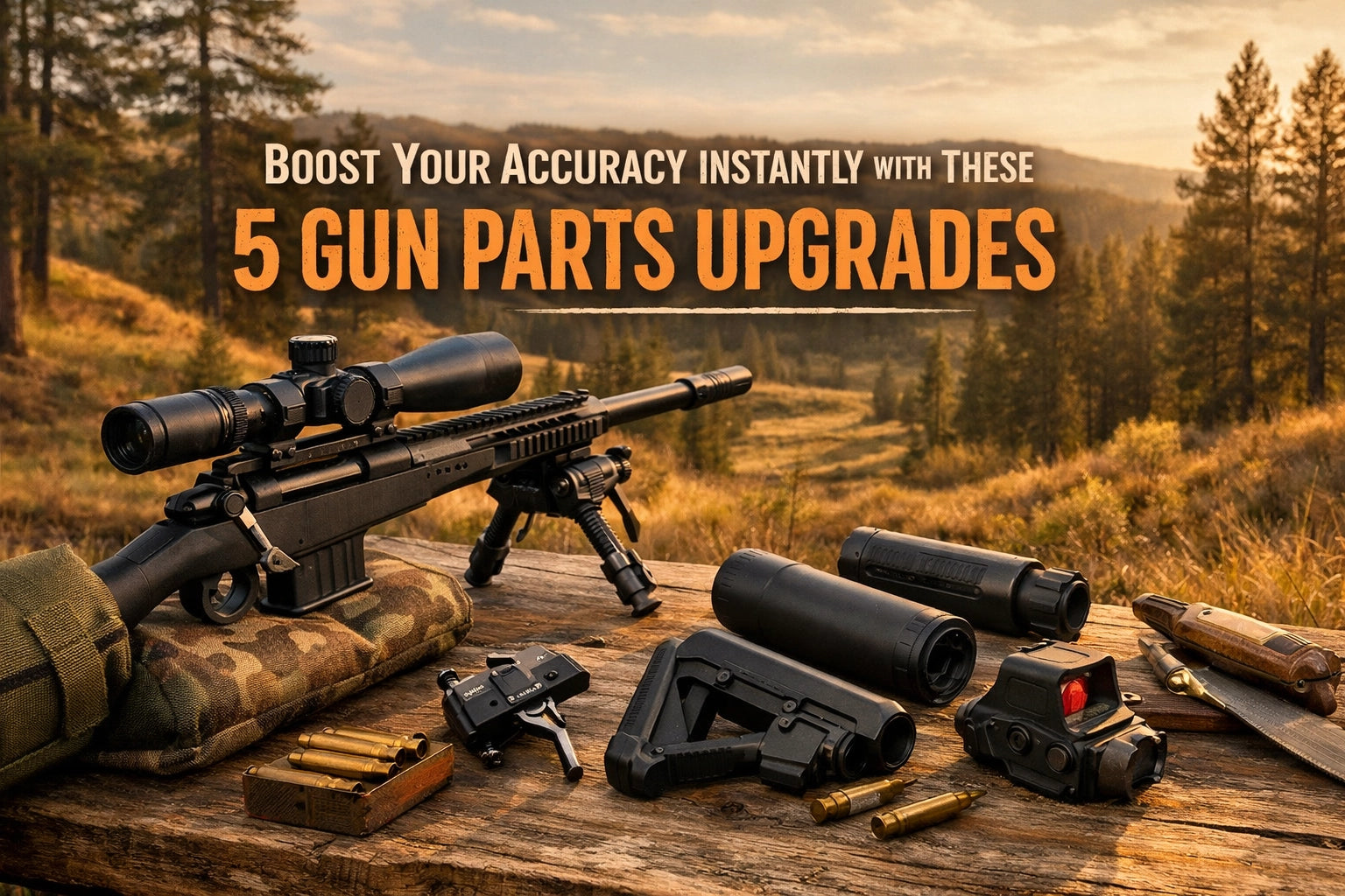 [HERO] Boost Your Accuracy Instantly with These 5 Gun Parts Upgrades