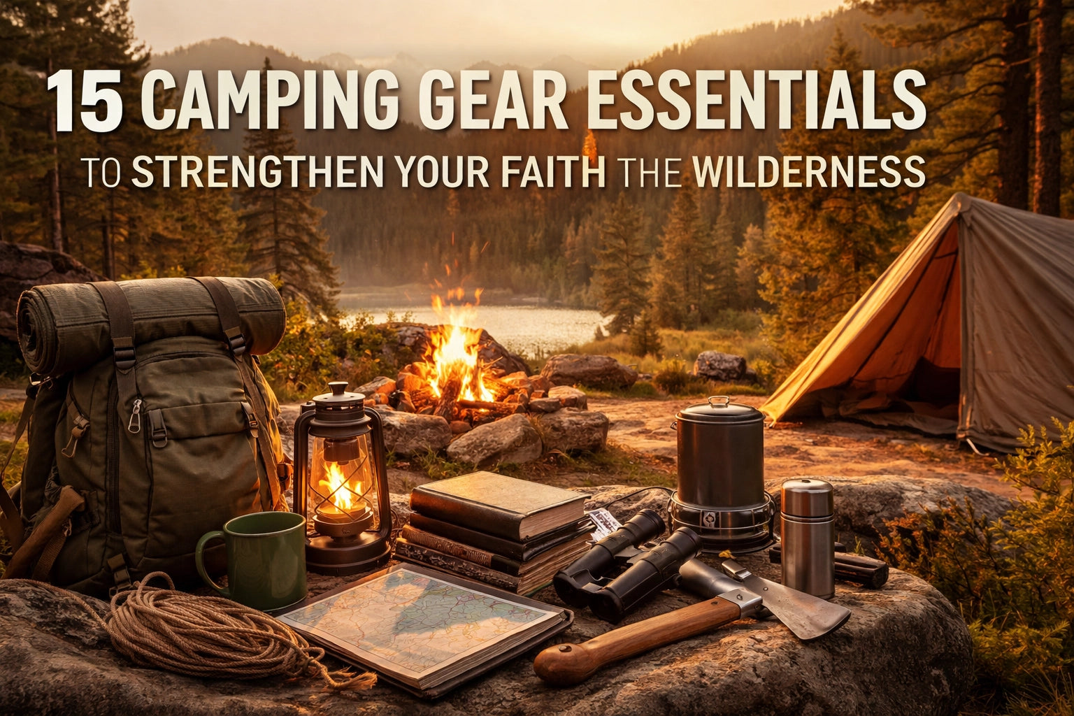 [HERO] 15 Camping Gear Essentials to Strengthen Your Faith in the Wilderness