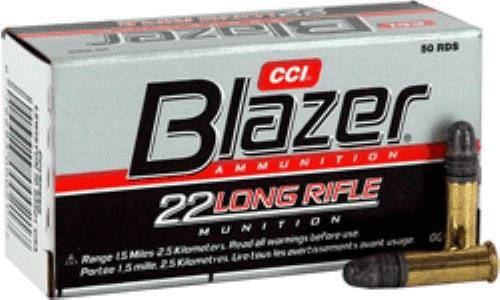 22 Long Rifle 50 Rounds Ammunition CCI 40 Grain Lead