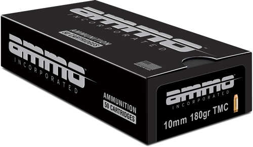 Ammo Inc 10MMW 180Gr TMC – Full Metal Jacket Bullets for Precision Shooting
