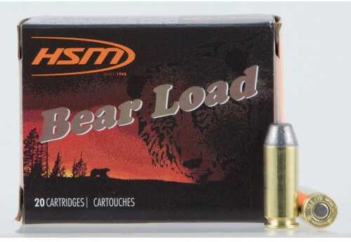 HSM 10MM 200 Grain Nose Flat Point Ammunition – Reliable Performance for Bear Hunting
