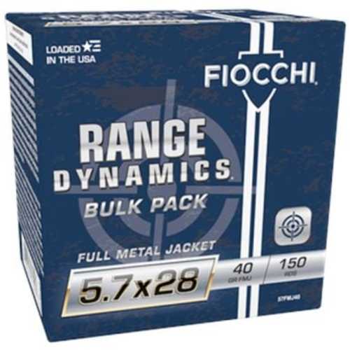 Fiocchi 5.7x28mm Full Metal Jacket 150 Rounds – Reliable Performance and Accuracy