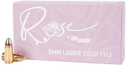Sig Sauer Rose Handgun Ammunition 9mm Luger 115Gr JHP – Optimized Short Barrel Performance