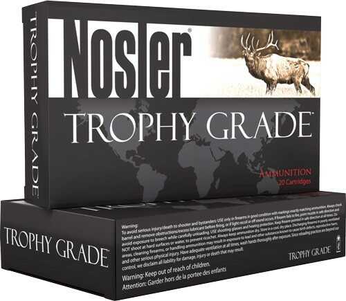 Nosler Trophy Grade 30 Nosler 180Gr Accubond Ammo 20 Rounds